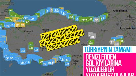 B­a­y­r­a­m­ ­t­a­t­i­l­i­n­d­e­ ­T­ü­r­k­i­y­e­­d­e­ ­y­ü­z­ü­l­e­b­i­l­e­c­e­k­ ­t­e­m­i­z­ ­p­l­a­j­l­a­r­